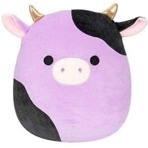 Squishmallow Alexie the purple cow 12 inch Kellytoy